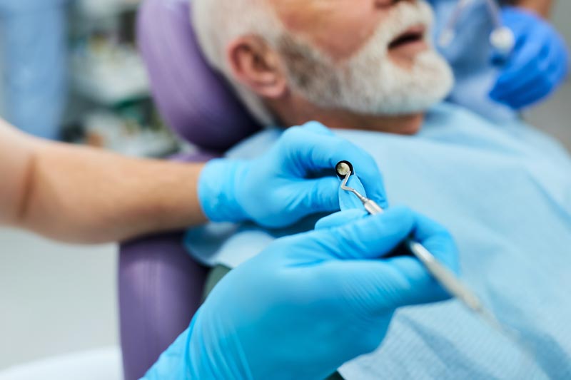 Post-op resin filling care